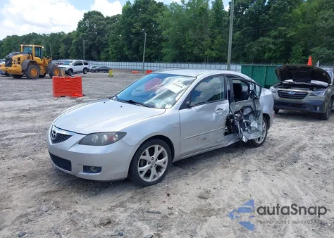 2008 Mazda Mazda3 I Touring Value из США, поврежденный, VIN JM1BK32F581160371